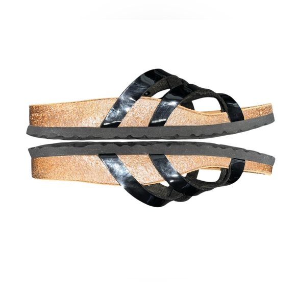 Birkenstock Betula Vinja Black Patent Sandals Size 38 (US 7) - Picture 5 of 8